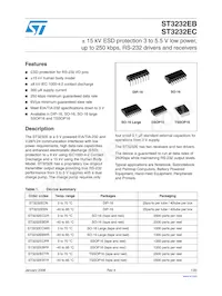 ST3232ECN Datasheet Cover
