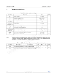 ST3243BTR Datasheet Page 6