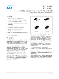 ST3243ECPR Datenblatt Cover
