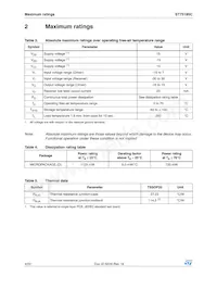 ST75185CDR Datasheet Page 4