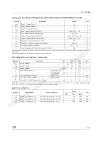 ST75C185BN Datasheet Page 3