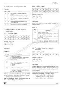 STA016AP13TR Datasheet Page 19