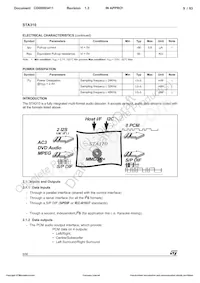 STA310 Datasheet Page 9