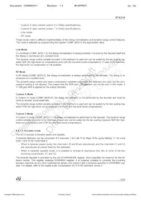 STA310 Datasheet Page 22