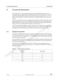 STDVE103ABTY Datasheet Page 12