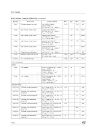 STLC3055QTR Datasheet Page 14