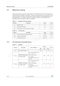 STMPE1600QTR Datasheet Page 20