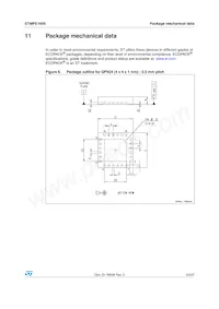 STMPE1600QTR Datasheet Page 23