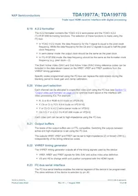 TDA19977AHV/15 Datasheet Page 15