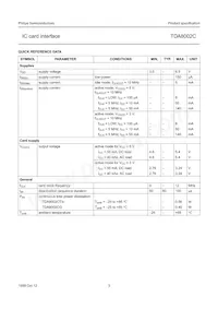 TDA8002CT/C/C1 Datasheet Page 3