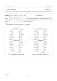 TDA8002CT/C/C1 Datasheet Pagina 6