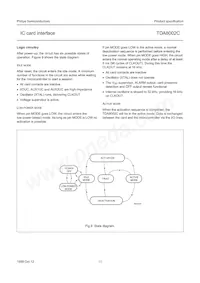 TDA8002CT/C/C1 Datasheet Pagina 11