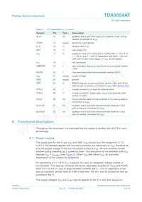 TDA8004AT/C1 Datasheet Page 5