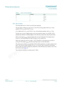 TDA8004AT/C1 Datasheet Pagina 7