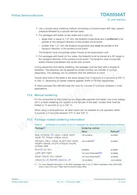 TDA8004AT/C1 Datasheet Pagina 21