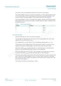 TDA8004T/C1數據表 頁面 7