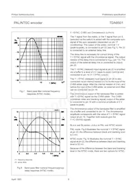 TDA8501/N1 Datasheet Page 9
