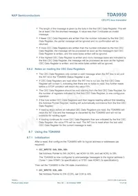 TDA9950TT/C3 Datasheet Pagina 13