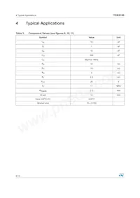 TDE0160FPT Datasheet Pagina 8