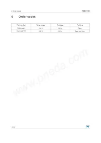TDE0160FPT Datasheet Page 16