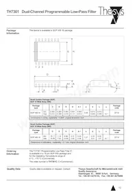 TH7301EDF-TR Datasheet Page 12