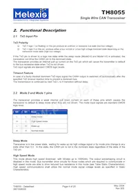 TH8055JDC Datasheet Page 4