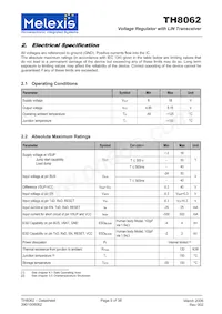TH8062KDC-AAA-000-SP Datasheet Page 5