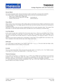 TH8062KDC-AAA-000-SP Datasheet Page 14