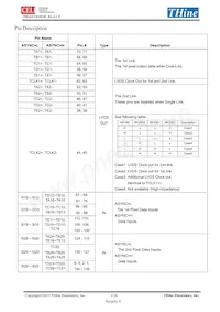 THC63LVD1023B Datasheet Pagina 3