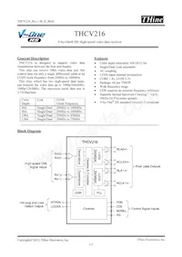 THCV216 Datasheet Page 2