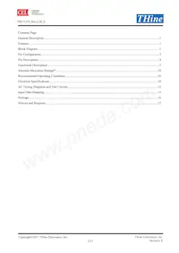 THCV219-B Datasheet Page 2