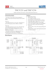 THCV231-B Datasheet Copertura