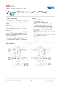 THCV231-Q Datasheet Cover
