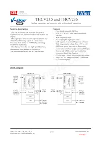 THCV235-B Datasheet Copertura