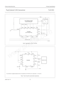 TJA1053T/N1 Datasheet Pagina 13