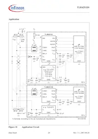 TLE6251DSNTMA1數據表 頁面 20