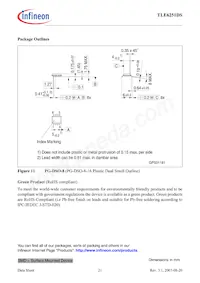 TLE6251DSNTMA1數據表 頁面 21