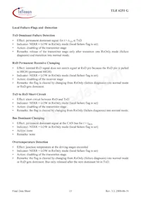 TLE6251GNTMA1 Datasheet Page 15