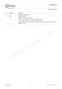 TLE72592GUXUMA1 Datasheet Page 6
