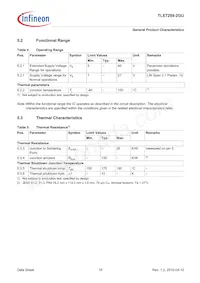 TLE72592GUXUMA1 Datasheet Page 18