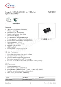 TLE7263E Datasheet Pagina 2