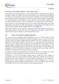 TLE7263E Datasheet Page 17