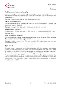 TLE7263E Datasheet Page 19