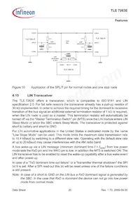 TLE7263E Datasheet Page 20