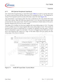 TLE7263EXUMA2 Datasheet Page 21
