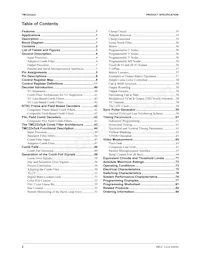 TMC22153AKHC Datasheet Pagina 2