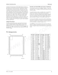 TMC22153AKHC Datasheet Pagina 5