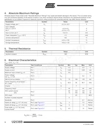 U2538B-MFPG3Y Datasheet Page 6