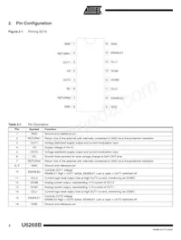 U6268B-MFPG3Y Datasheet Page 2