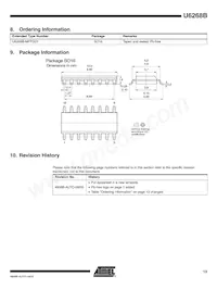 U6268B-MFPG3Y Datasheet Pagina 13